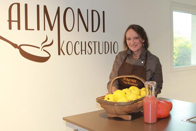 Cristina Küsterling kocht gerne mit frischen, saisonalen Zutaten, wie aktuell mit Quitten oder Kürbissen. Foto: Sonja Fasler