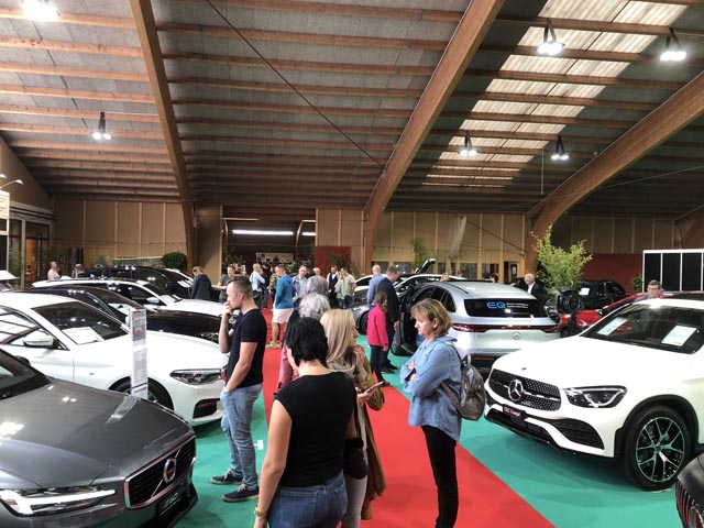 Die AGVS-Auto-Ausstellung Stein: repräsentative Mehrmarken-Auto-Ausstellung im Fricktal. Foto: zVg