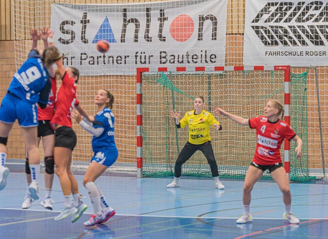 Diese Woche galt es für das Fricker Damen 1 gleich zwei Spiele zu bestreiten. Foto: zVg