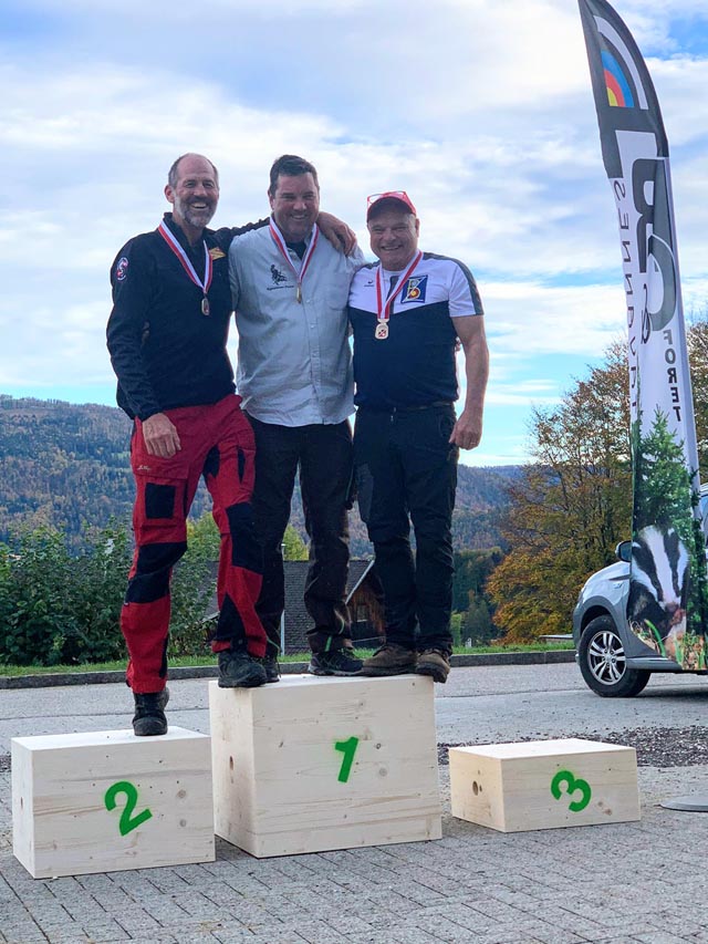 Viktor Erb durfte sich zum Saisonabschluss über eine Goldmedaille freuen. Foto: zVg