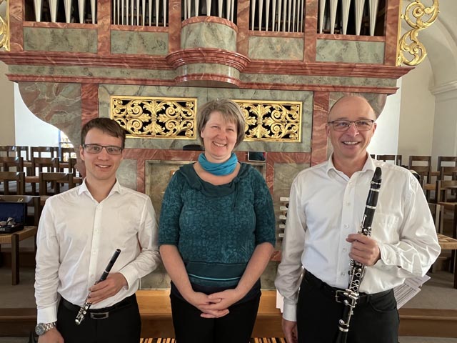  Patrice Bühler, Katharina Wunderlin, Christian Litschi (von links). Foto: zVg