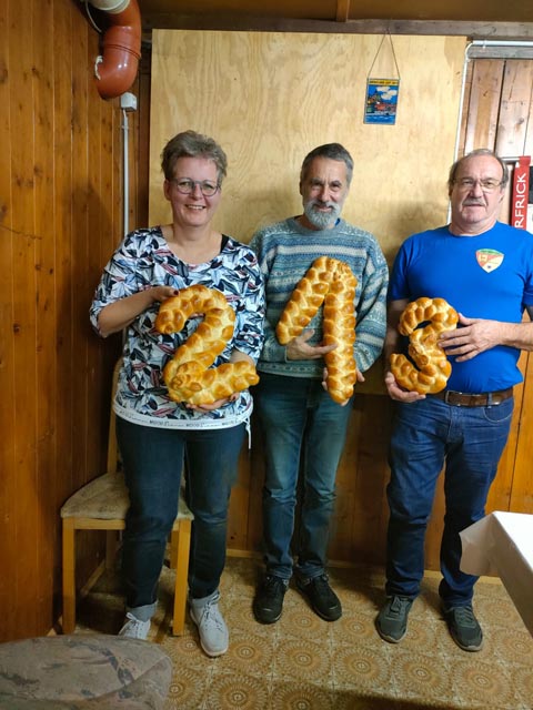 Walter Frey setzte sich im Glücksstich vor Gabi Troller und Beat Heiniger durch. Foto: zVg