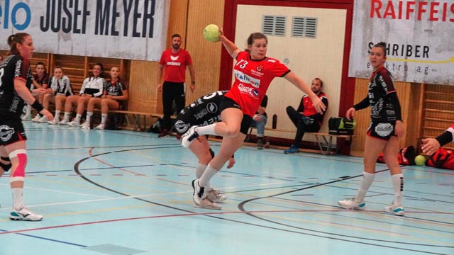 Keine Chance hatten die Füchsinnen gegen die Damen des STV Willisau. Foto: zVg