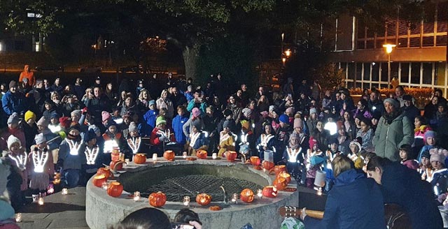 Endlich wieder Lichterumzug in Eiken. Foto: zVg