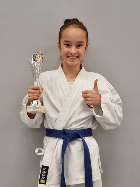 Ganz oben auf dem Podest stand Victoria Philipp bei den Schweizer Meisterschaften. Foto: zVg