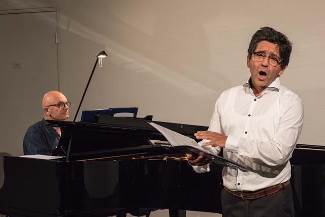 Thomas Hofmann, Klavier, und Ingo Anders, Tenor. Foto: Edwin Rüede