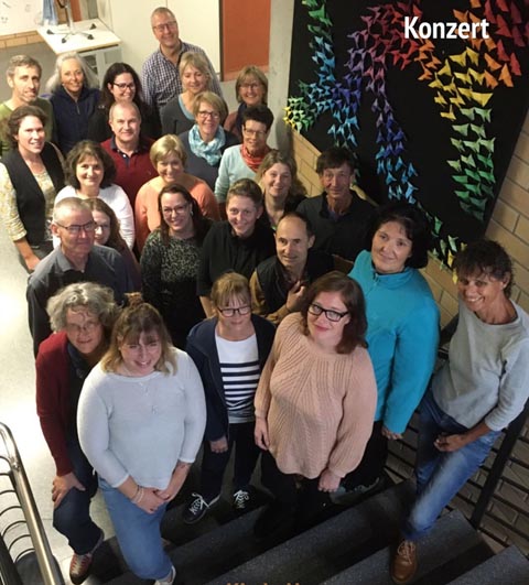 Der Regenbogenchor. Foto: zVg