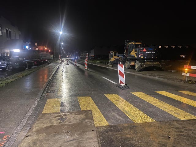  Am frühen Dienstagabend wurde eine Schülerin auf einem Fussgängerstreifen durch einen PW angefahren und verletzt. Foto: Polizei AG