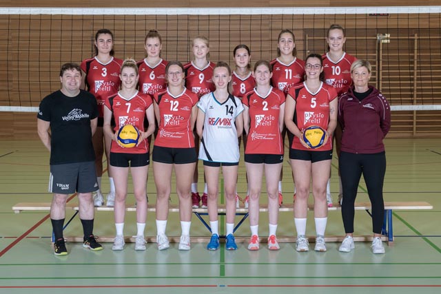 Nach dem Abstieg der Voraison wollen sich die Damen von Volley Möhlin möglichst gut platzieren. Foto: zVg