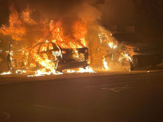 Brand in Rothrist. Foto: Polizei AG