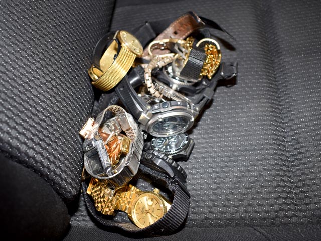 Das Diebesgut. Foto: basg