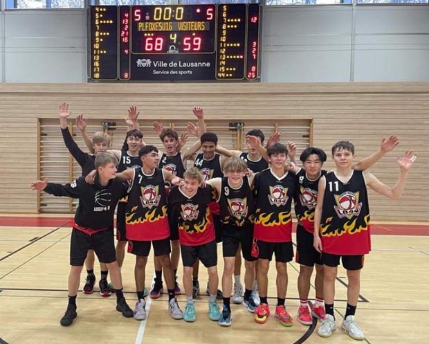 Nationaler Erfolg im Basketball mit Rheinfelder Beteiligung