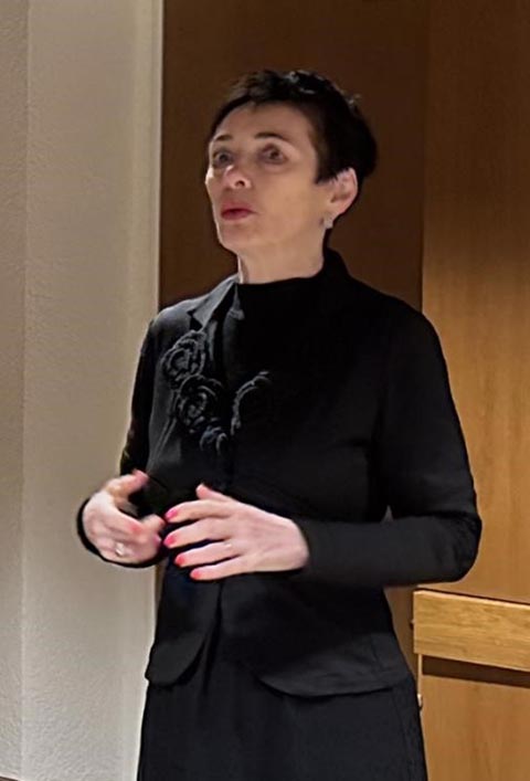 Die Mitte-Nationalrätin und Kantonalpräsidentin Marianne Binder Foto: zVg