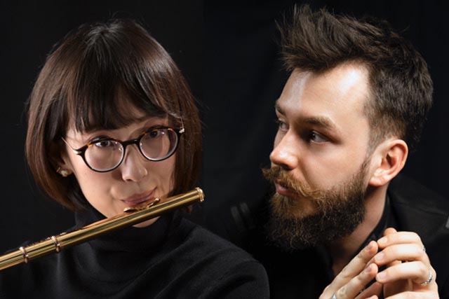  Akira Spitz an der Querflöte und Nenad Leonart an der Orgel. Foto: zVg