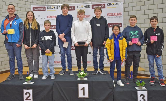 Die besten Pistolengruppen: Fahrwangen siegte vor zwei Badener Teams. Foto: wr