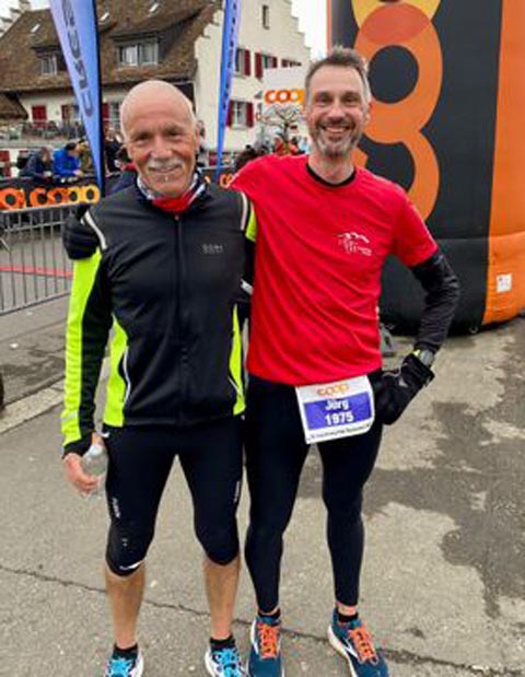 Ueli Wäfler (links) und Jürg Fey. Foto: zVg