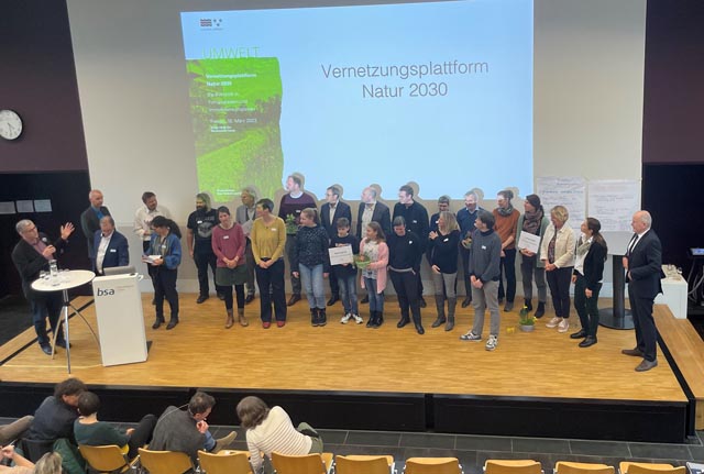 Impressionen von der Verleihung des ersten Aargauer Naturpreises. Foto: zVg