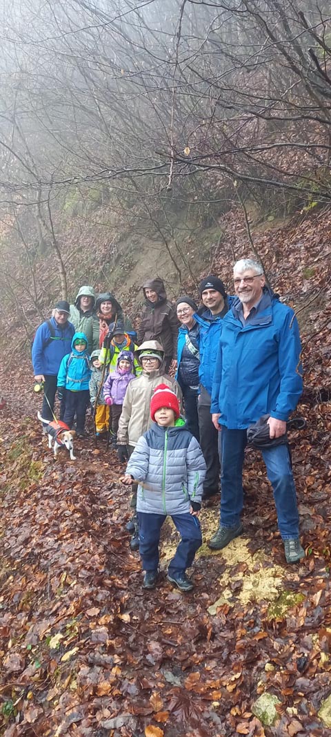 Die MG Möhlin beim Katerbummel. Foto: zVg