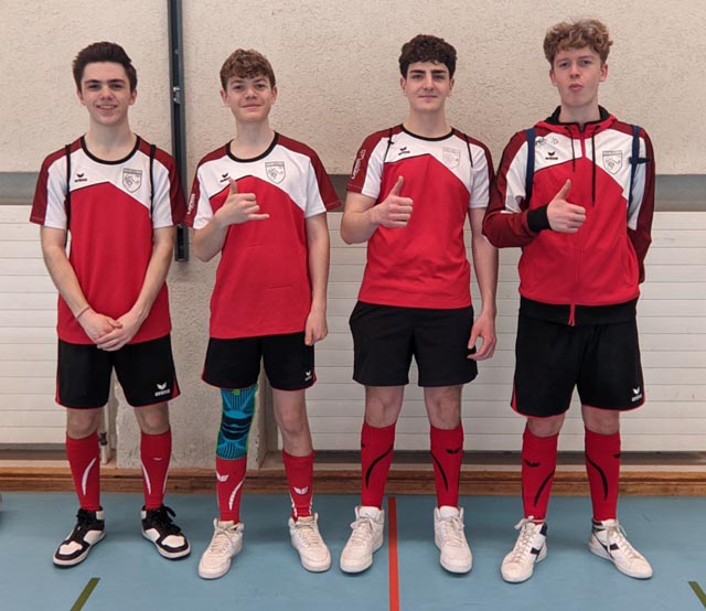 Fabian Meyer, Ben Aston, Christian Bonifacio, Nick Aston. Foto: zVg