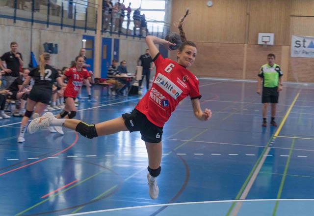 Die Fricker Handballerinnen haben sie sich den Ligaerhalt praktisch gesichert. Foto: zVg