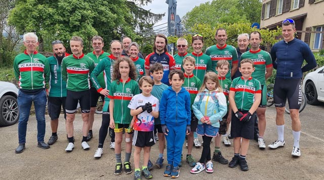 Die VCK-Familie nach dem Rennen auf dem Heuberg. Foto: zVg