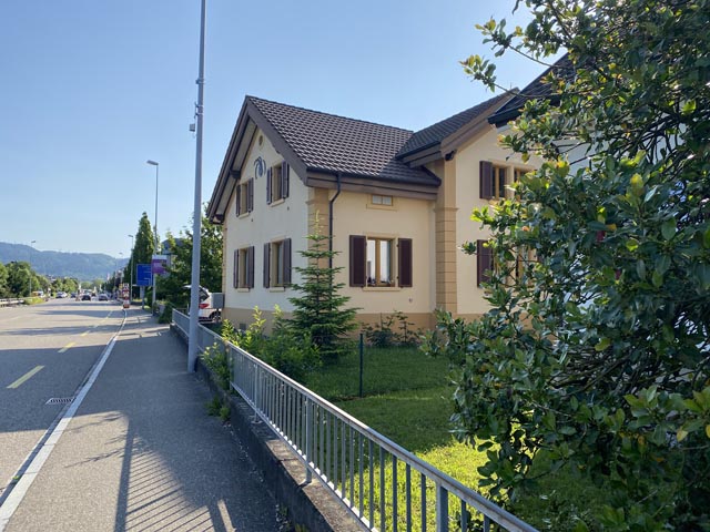 Liegenschaft Schaffhauserstrasse 20. Foto: Sonja Fasler