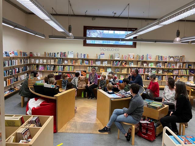 Bienen waren das Thema bei der Kinderveranstaltung. Foto: zVg