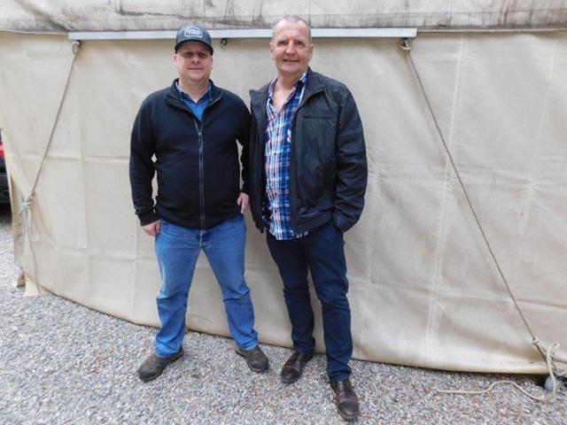 Steve Rhainle (links) und Marcel Jermann. Foto: zVg