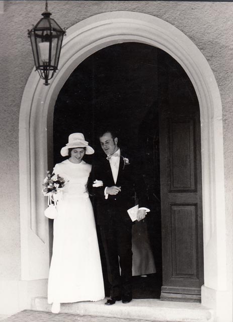 Das Bild von der Hochzeit (vor 52 Jahren) stammt aus dem Privatarchiv von Hansruedi und Elisabeth Grunder Foto: zVg