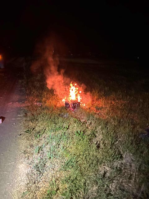 Brand Seon. Foto: Polizei