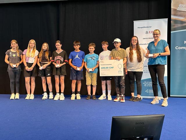 Preisverleihung in Zürich. Foto: zVg