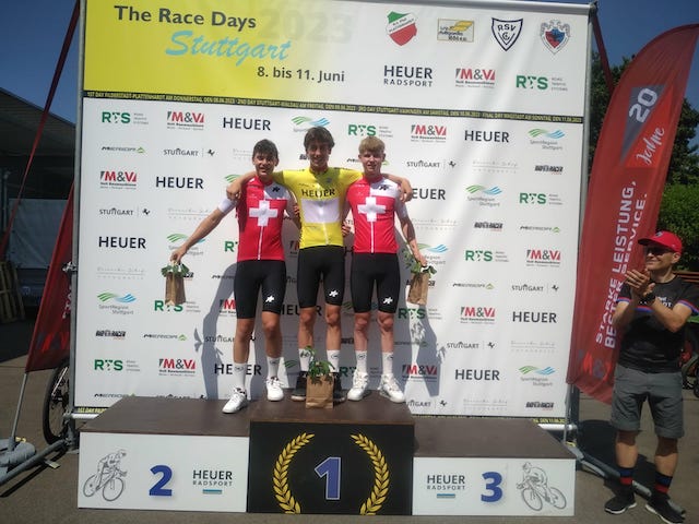 Lars Emmenegger wurde Zweiter an den Race Days in Stuttgart. Foto: zVg