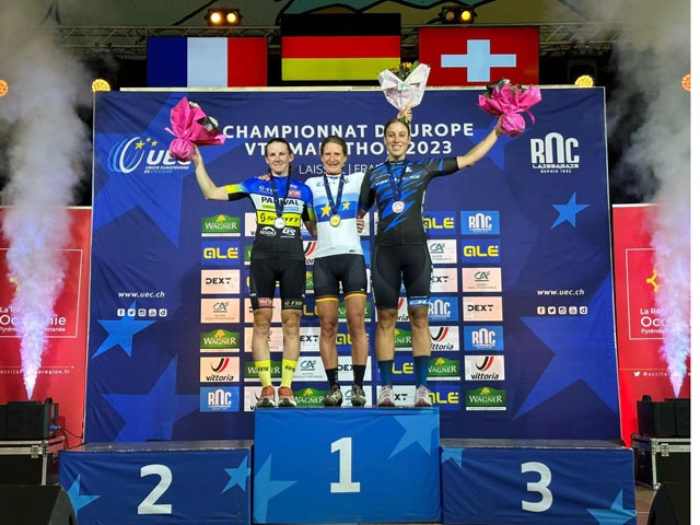 EM-Dritte Irina Lützelschwab. Foto: zVg