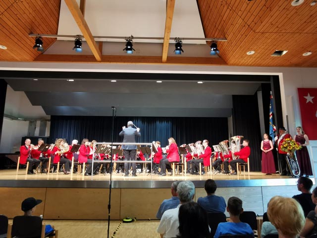 Konzertvortrag der MG Wittnau kam an. Foto: zVg 