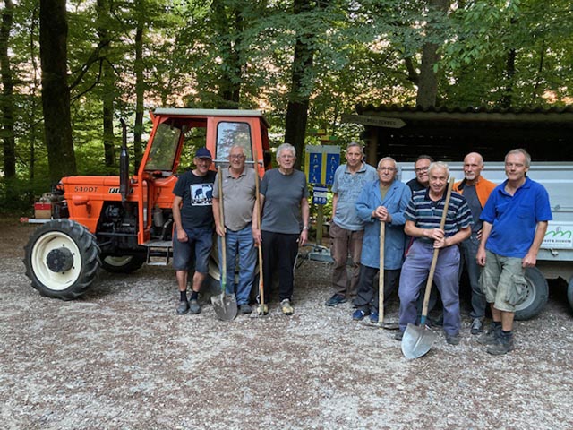 Der MTV hat den Vitaparcours wieder auf Vordermann gebracht. Foto: zVg