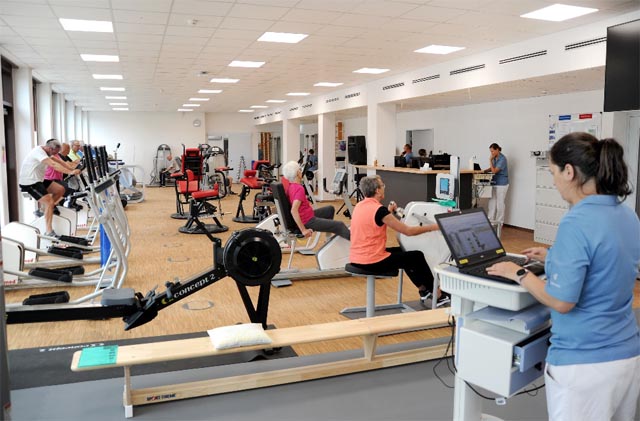 Die Räumlichkeiten der Physiotherapie. Foto: zVg