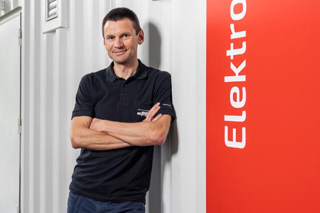 Christian Bauer, Wissenschaftler im Labor für Energiesystem-Analyse am PSI. Foto: Paul Scherrer Institut/Markus Fischer