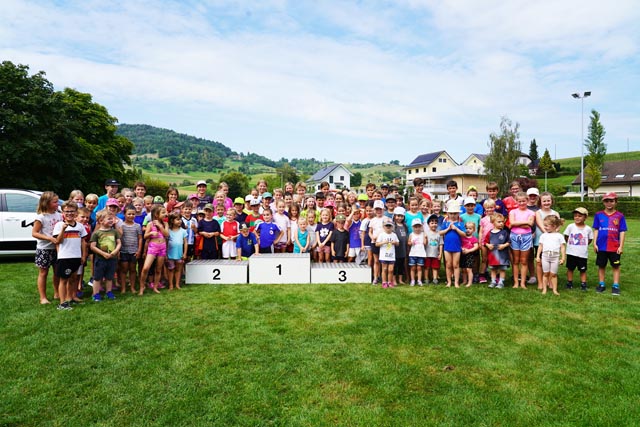 113 Kinder bedeuteten eine Rekordteilnahme. Foto: zVg