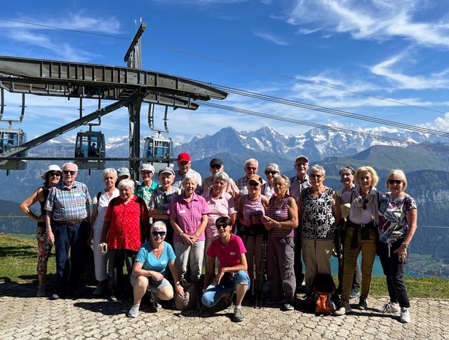 Bewegung, Spiel und Spass in Interlaken: Aktivferien der Pro Senectute Aargau