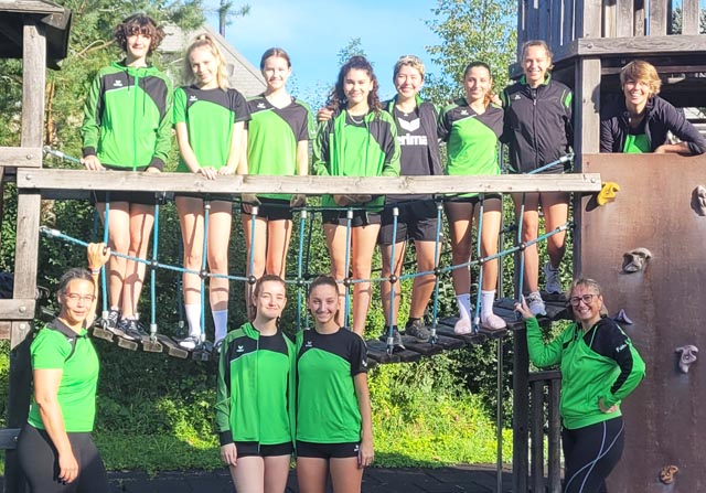 Die Spielerinnen des VBC Stein sind bereit für die bevorstehende Saison. Foto: zVg