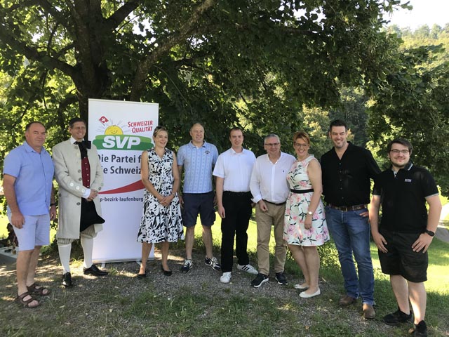 Die Nationalratskandidaten der SVP. Foto: zVg