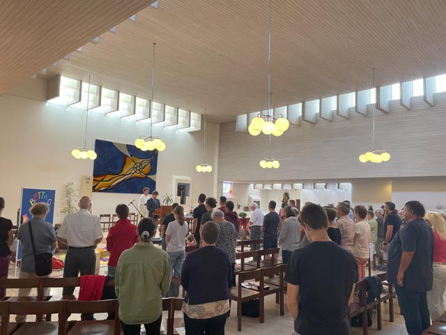 Der Bettagsgottesdienst in Stein zog viele Besucher an. Foto: zVg