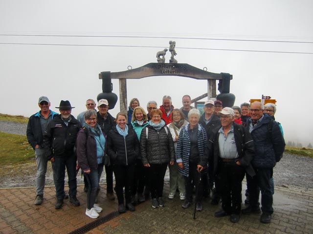 Der Jodlerklub auf dem Leiterli. Foto: zVg