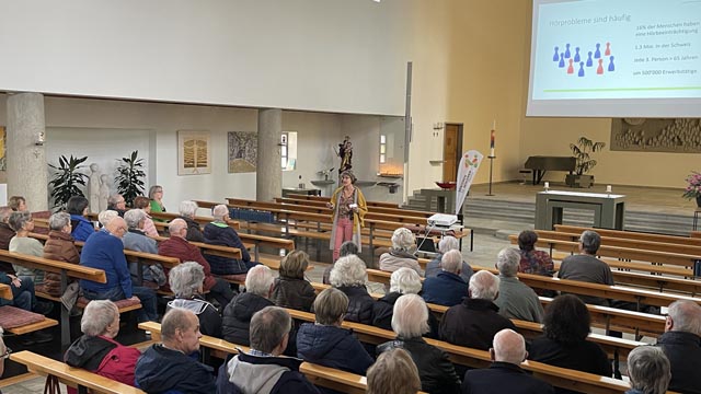 Der Vortrag von Doris Schneider stiess auf grosses Interesse. Foto: zVg 