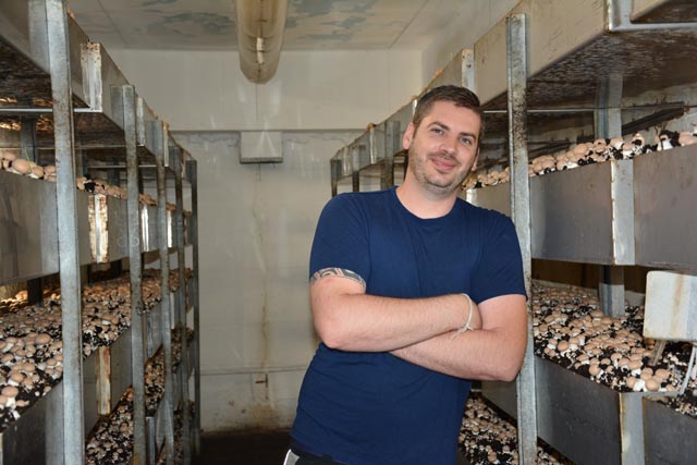 Thomas Suter, Geschäftsführer Fricktaler Bio-Pilze GmbH in Frick. Foto: zVg