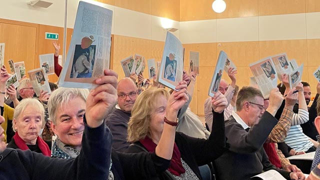 «Horizonte» und «Kirche heute» geben sich Ja-Wort. Foto: zVg