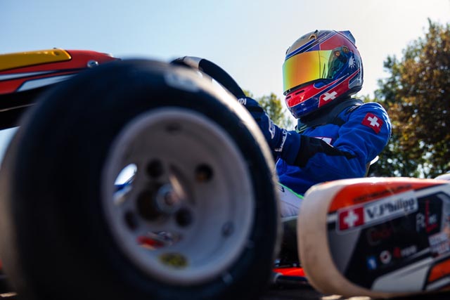 Im Kartsport wird Victoria nächste Saison gezwungenermassen etwas kürzertreten.  Foto: zVg
