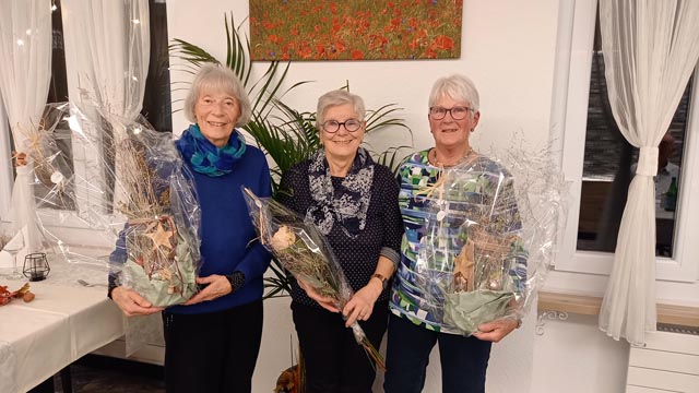 Schupfart - Pro Senectute Sammlerinnen werden für ihren Einsatz geehrt