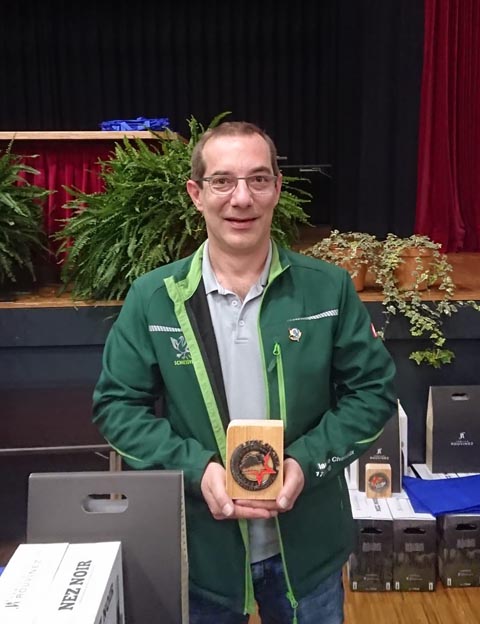 Claude Chenaux, Festsieger am Kant. Schützenfest Wallis 2023. Foto: zVg