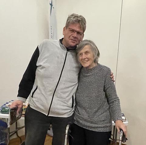 Das Siegerteam Heidi und Marco Rudin. Foto: zVg